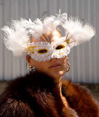 Vintage Lace Masquerade Mask