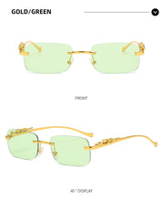 Load image into Gallery viewer, NEW seasons rimless sunglasses
