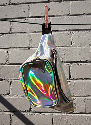 Holographic Bum Bag