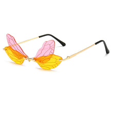 Load image into Gallery viewer, Butterfly 2 tone sunglasses
