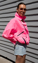 Load image into Gallery viewer, 80&#39;s Fluro Bomber Jacket
